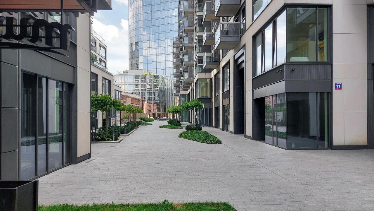 Lumina Luxury Apartments In Mennica Residence Warschau Exterior foto